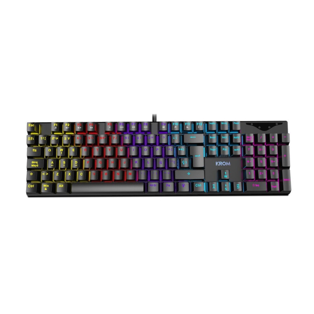 Tastatură Krom Kasic Negru Qwerty US
