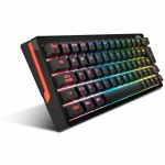 Tastatură Krom Kreator Qwerty Spaniolă Negru Mecanic
