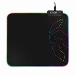 Covoraș Gaming cu Iluminat LED Krom Knout RGB Negru