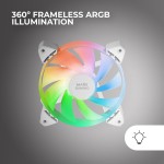 Ventilator CPU Mars Gaming MF-3AW Ø 12 cm