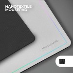 Tastatură Mars Gaming MCP124WES Alb Multicolor Qwerty Spaniolă (3 Unități)