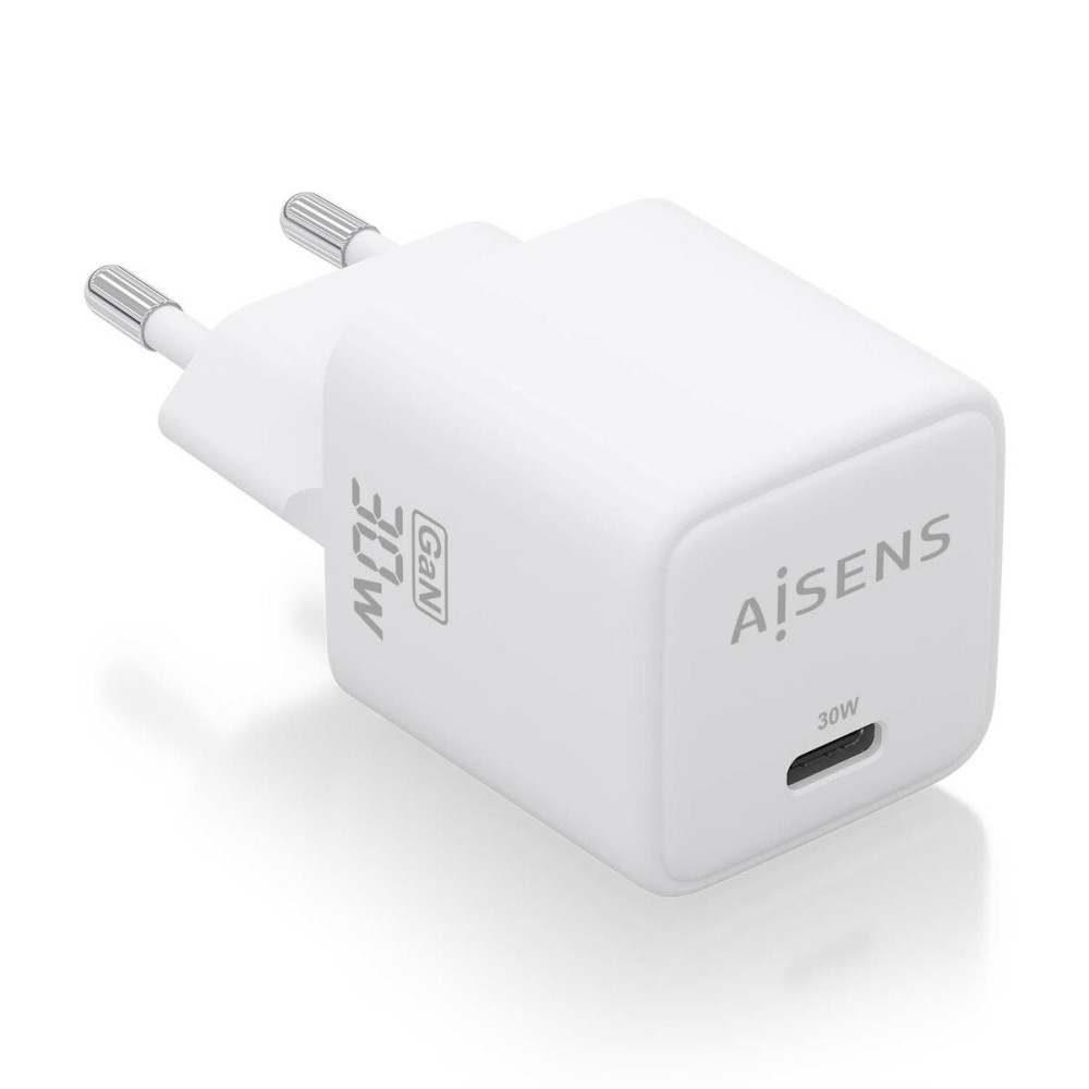 Încărcător de Perete Aisens ASCH-30W1P035-W Alb Multicolor 33 W