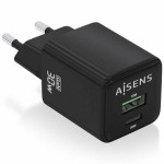Încărcător de Perete Aisens ASCH-30W2P038-BK Negru Multicolor 33 W