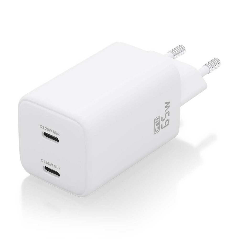 Încărcător de Perete Aisens ASCH-65W2P039-W Alb Multicolor 65 W