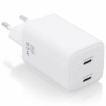 Încărcător de Perete Aisens ASCH-65W2P039-W Alb Multicolor 65 W