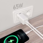 Încărcător de Perete Aisens ASCH-65W2P039-W Alb Multicolor 65 W