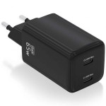 Încărcător de Perete Aisens ASCH-65W2P040-BK Negru Multicolor 65 W