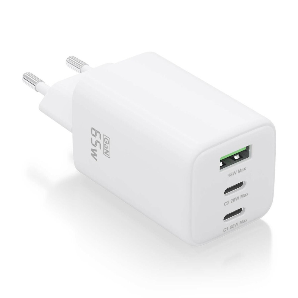 Încărcător de Perete Aisens ASCH-65W3P041-W Alb Multicolor 65 W