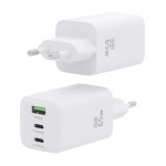 Încărcător de Perete Aisens ASCH-65W3P041-W Alb Multicolor 65 W