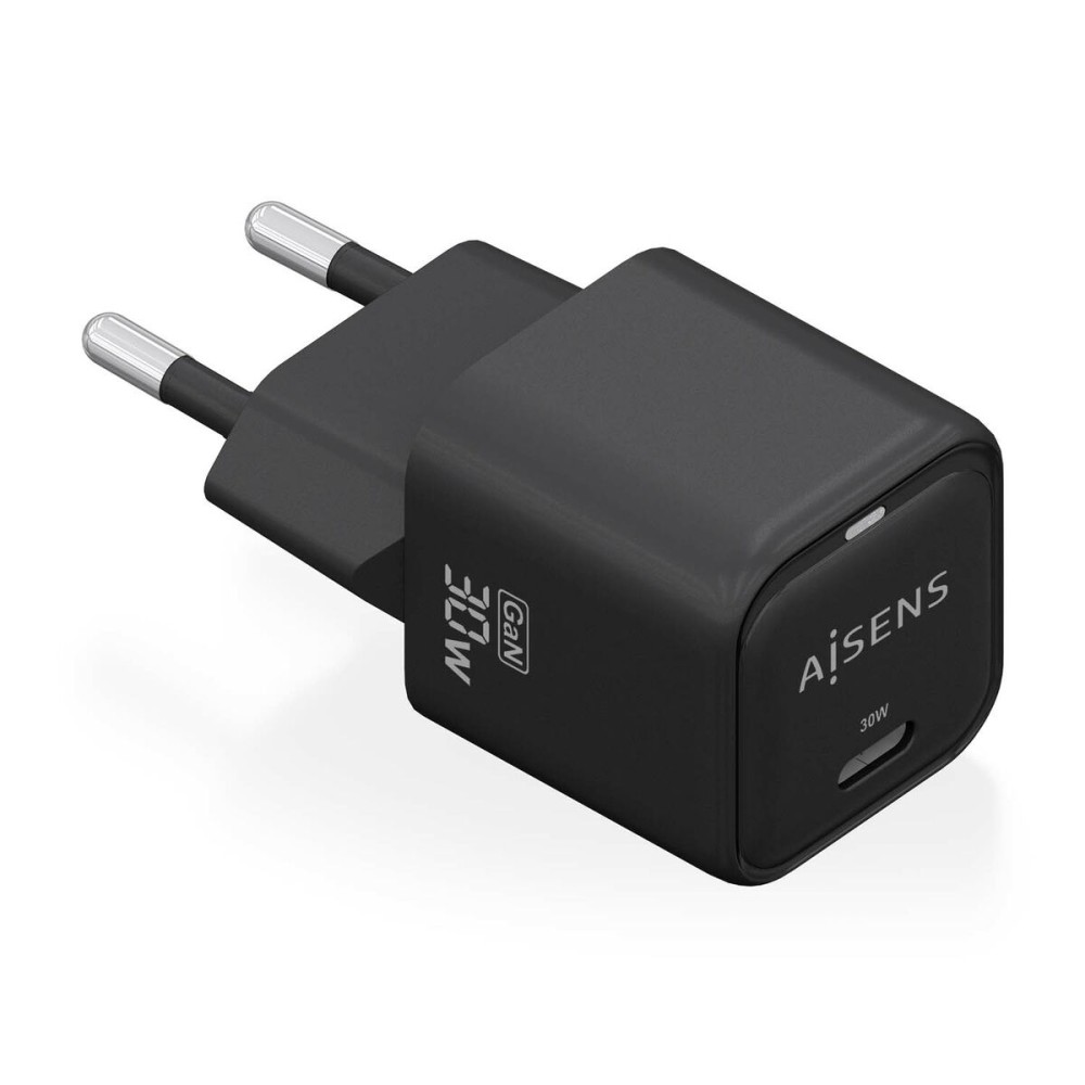 Încărcător de Perete Aisens ASCH-30W1P019-BK Negru Multicolor 33 W