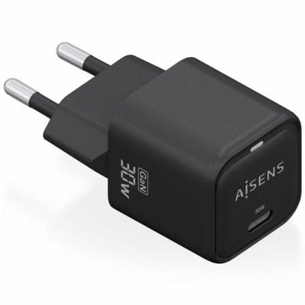 Încărcător de Perete Aisens ASCH-30W1P019-BK Negru Multicolor 33 W