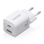 Încărcător de Perete Aisens ASCH-30W2P020-W Alb Multicolor 33 W