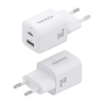 Încărcător de Perete Aisens ASCH-30W2P020-W Alb Multicolor 33 W