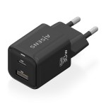 Încărcător de Perete Aisens ASCH-30W2P021-BK Negru Multicolor 33 W