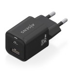Încărcător de Perete Aisens ASCH-30W2P021-BK Negru Multicolor 33 W