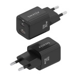 Încărcător de Perete Aisens ASCH-30W2P021-BK Negru Multicolor 33 W