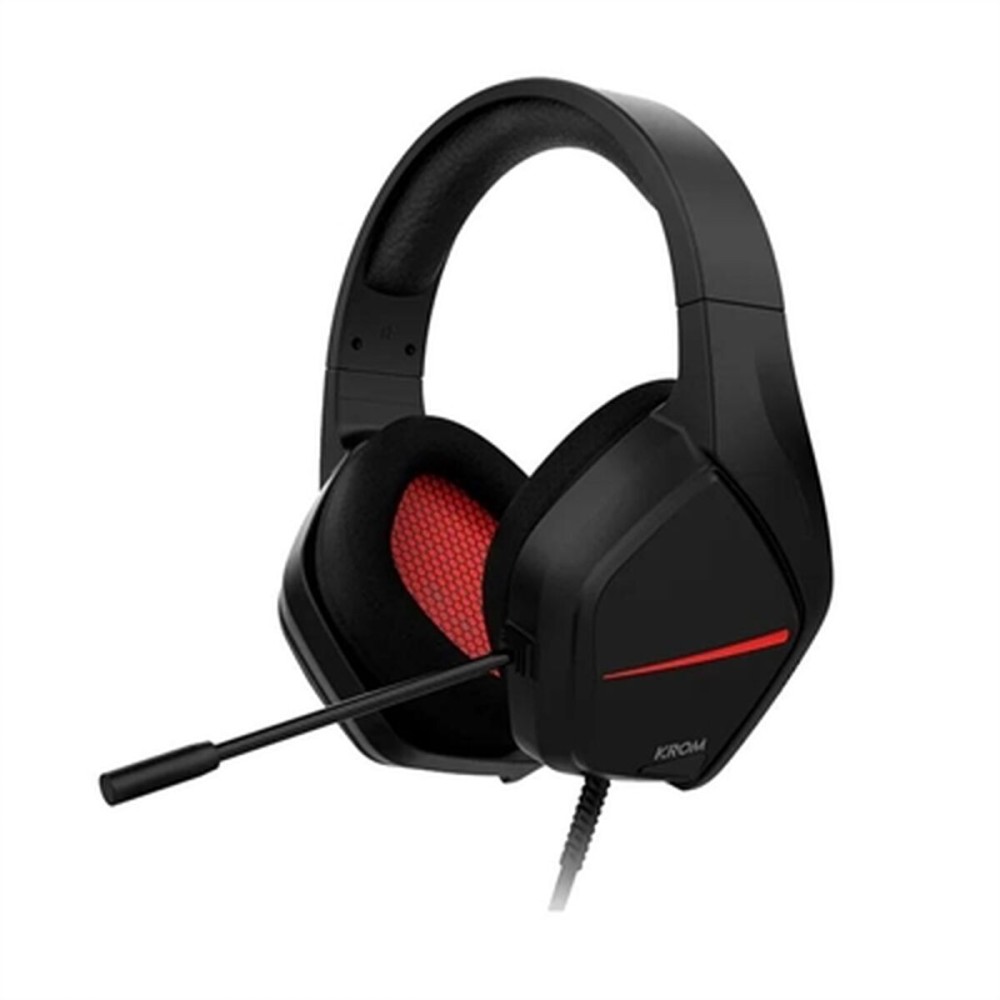 Căști cu Microfon Gaming Krom NXKROMKOPAMOVE Negru