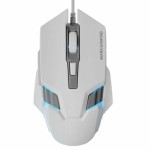 Mouse Gaming Mars Gaming MM024 WH Alb 4000 dpi