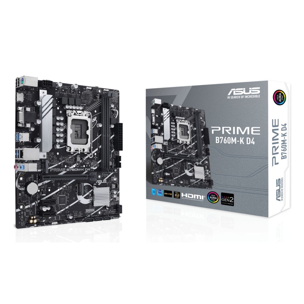 Placă de Bază Asus PRIME B760M-K D4 LGA 1700