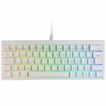 Tastatură Gaming Mars Gaming MKMINIPROWBES Qwerty US Alb