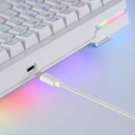 Tastatură Gaming Mars Gaming MKMINIPROWBES Qwerty US Alb