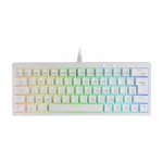 Tastatură Gaming Mars Gaming MKMINIPROWBES Qwerty US Alb