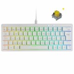 Tastatură Gaming Mars Gaming MKMINIPROWYES Qwerty US Alb