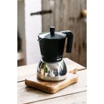 Cafetieră Italiană Monix INOX BLACK 9T Negru 470 ml