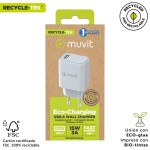 Încărcător de Perete Muvit MCACC0002 15 W Alb