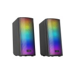 Difuzoare PC Mars Gaming MSRGB2 Negru 4 W