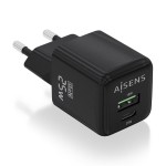 Încărcător de Perete Aisens ASCH-25W2P015-BK Negru Multicolor 25 W