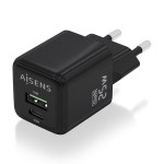 Încărcător de Perete Aisens ASCH-25W2P015-BK Negru Multicolor 25 W