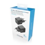 Încărcător de Perete Aisens ASCH-25W2P015-BK Negru Multicolor 25 W