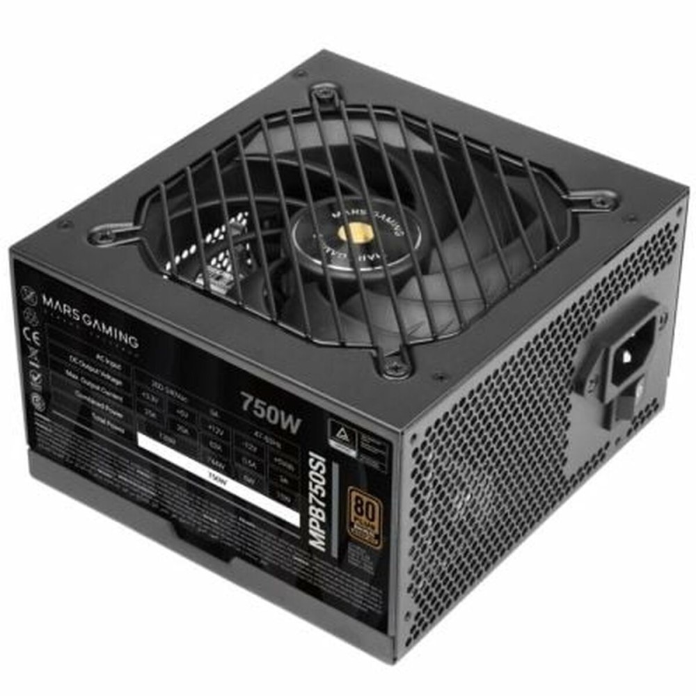 Sursă de Alimentare Mars Gaming TACMARS-MPB750SI 750 W 6 W 130 W 80 Plus Bronze