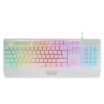 Mouse Gaming Mars Gaming MK124WES Alb Qwerty Spaniolă