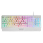 Mouse Gaming Mars Gaming MK124WES Alb Qwerty Spaniolă