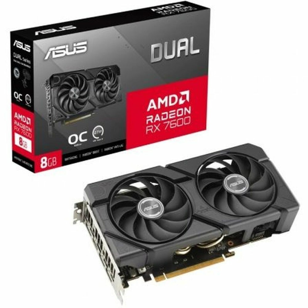 Placă Grafică Asus RX7600-O8G-EVO 8 GB GDDR6