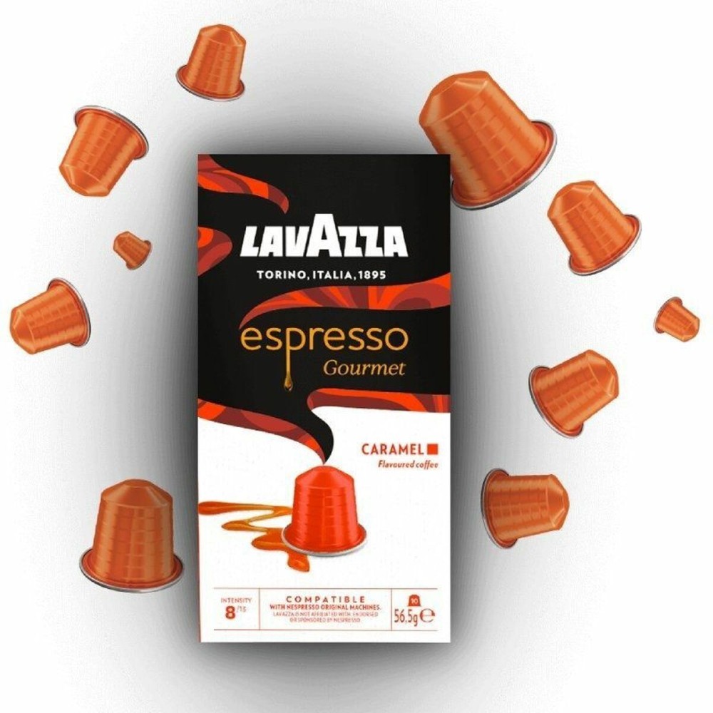 Capsule de cafea Lavazza Espresso Gourmet Caramel 10 Piese (10 Unități)