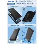 Powerbank Philips DLP1810NB/62 Roșu