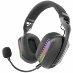 Căști cu Microfon Gaming Mars Gaming MHWPRO Negru Multicolor