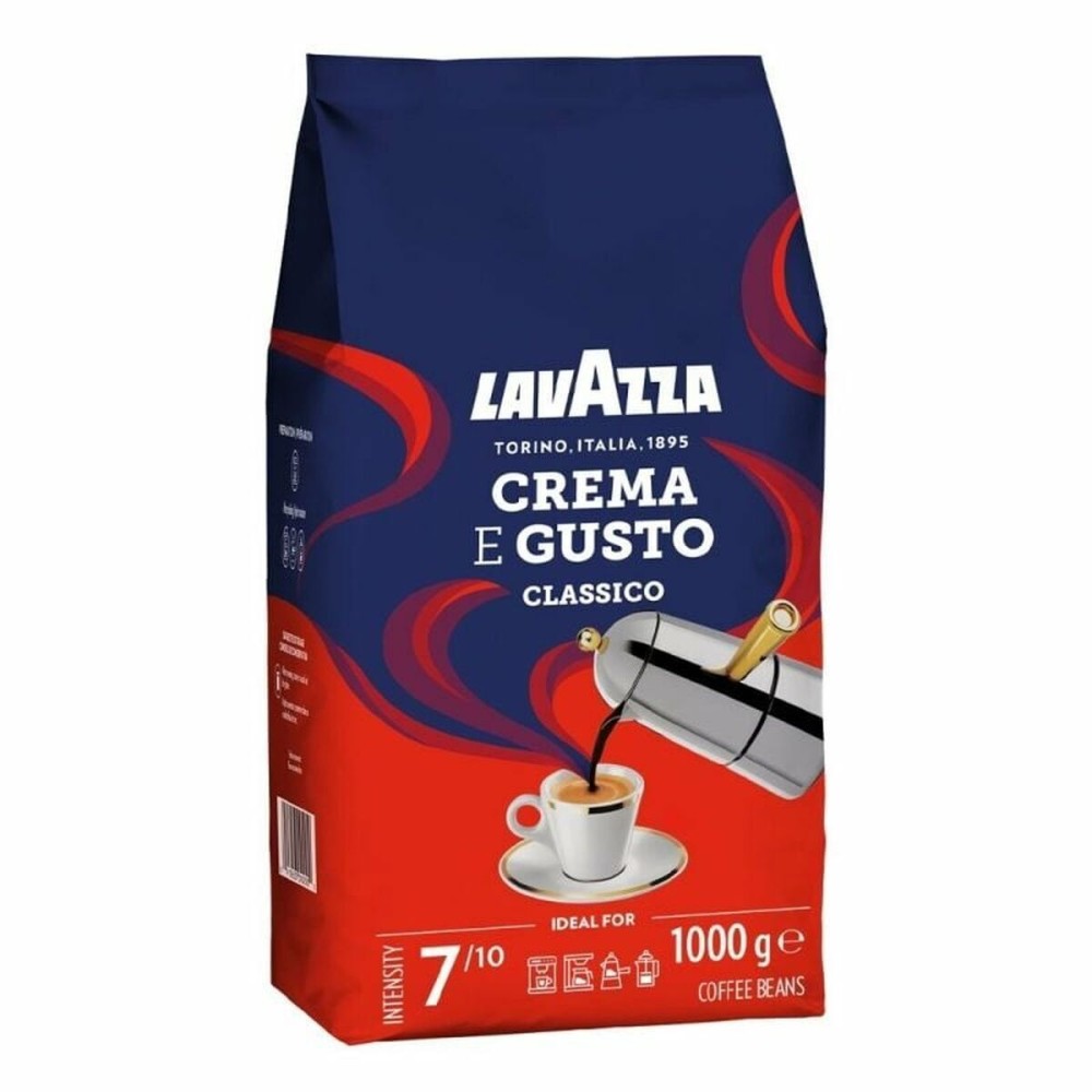 Cafea din boabe întregi Lavazza Crema e Gusto Clásico 1 kg