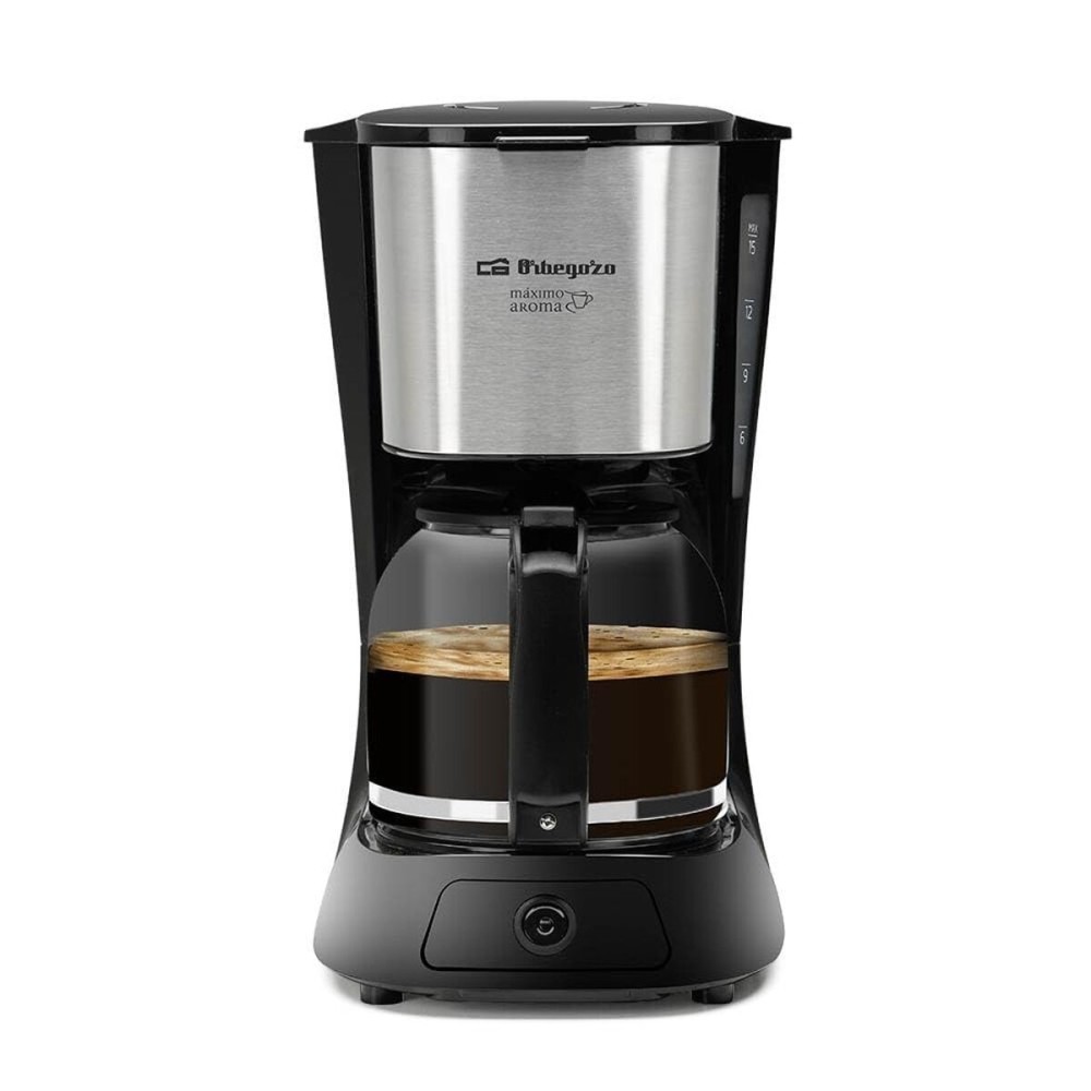 Cafetieră cu Filtru Orbegozo 18261 Negru