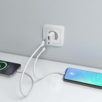 Încărcător de Perete Aisens ASCH-30W2P046-W Alb 30 W