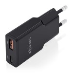 Încărcător de Perete Aisens ASCH-30W2P047-BK Negru