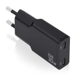Încărcător de Perete Aisens ASCH-30W2P049-BK Negru 30 W