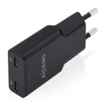 Încărcător de Perete Aisens ASCH-30W2P049-BK Negru 30 W