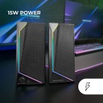 Difuzoare PC Mars Gaming MS72 Negru 15 W 4 W