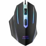Tastatură și Mouse Mars Gaming MCP124PROES Negru Multicolor Qwerty Spaniolă (4 Unități)