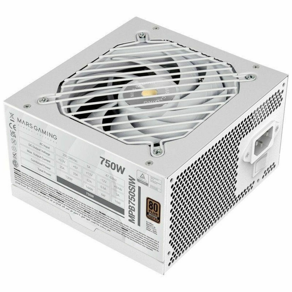 Sursă de Alimentare Mars Gaming PSU 750W ATX 750 W 6 W 130 W 80 Plus Bronze