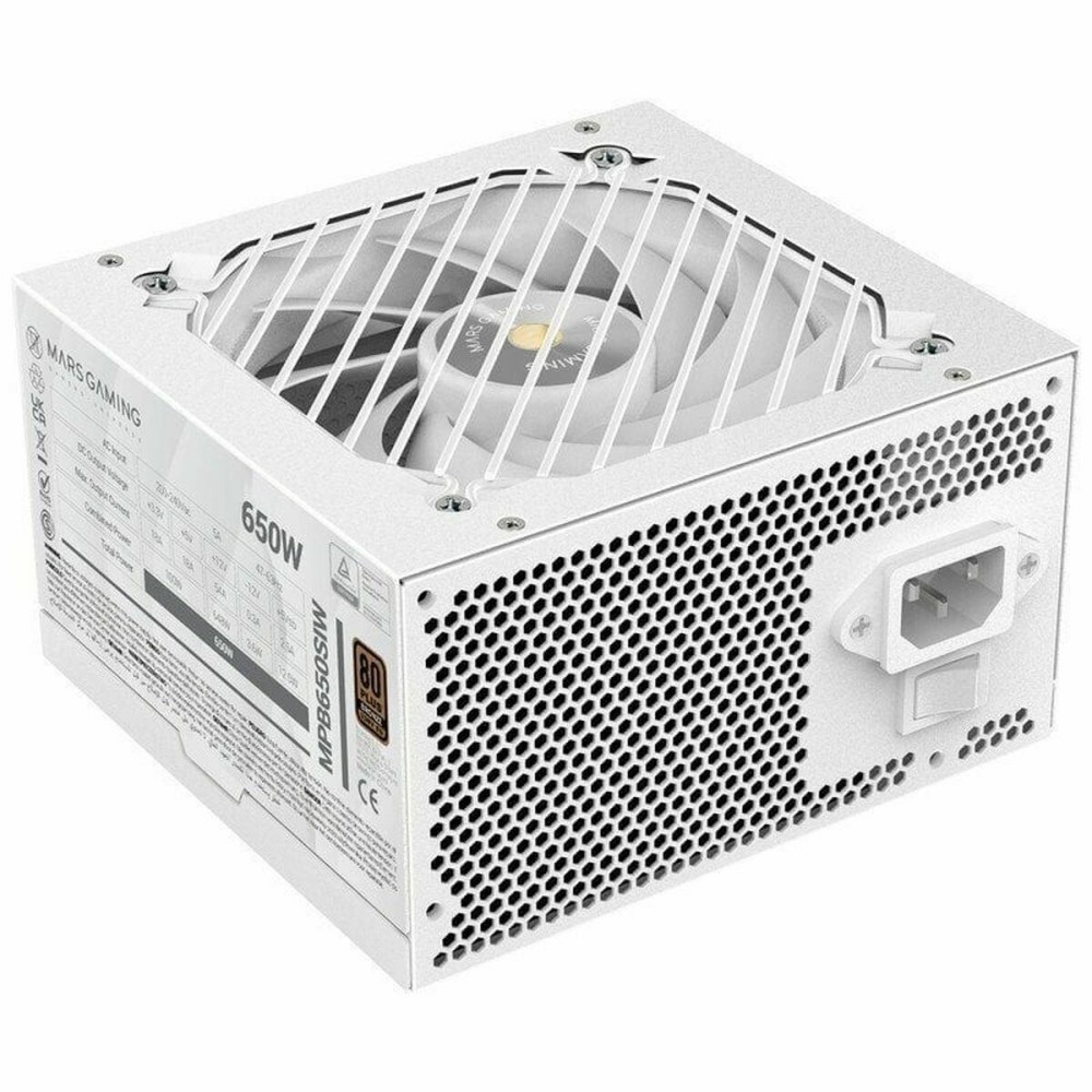 Sursă de Alimentare Mars Gaming MPB650SIW 650 W 80 Plus Bronze